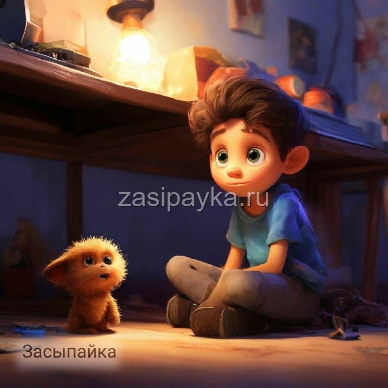 👦🏻Саша и домовой: Волшебная Помощь👻 Помогательня сказка