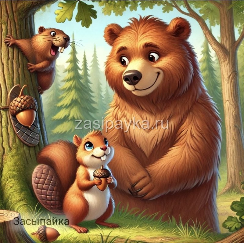 🐻🦫Секретная ловушка для орехов🐿