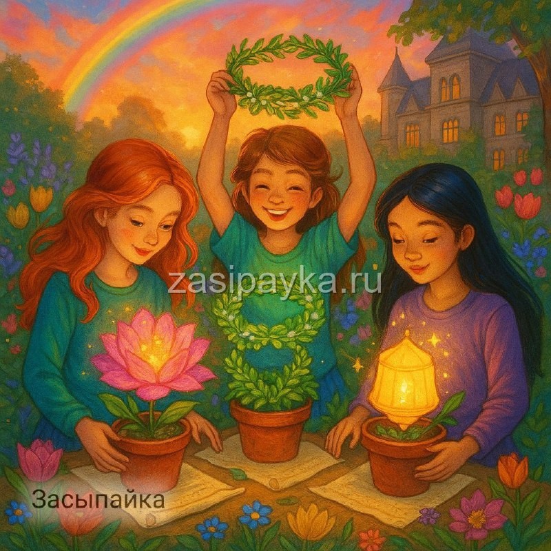 🌸 Сказка из Академии Пегасов: "Цветущая Память"