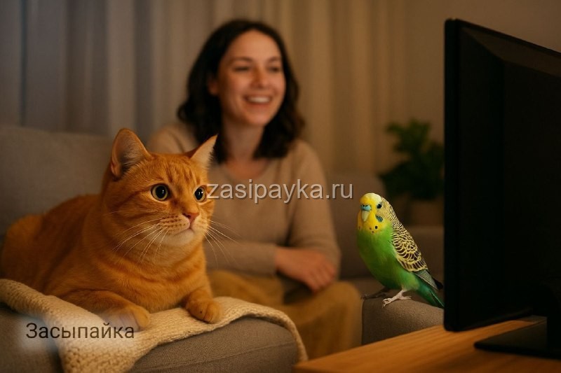 📺 Сказка «Кекс и Гришка — комментаторы сериалов»