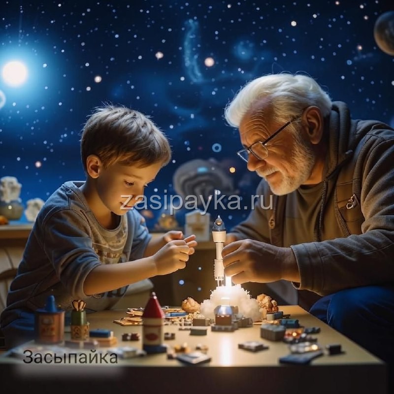 👨🦳Сказка о Дедушке-"Космонавте"👩🚀