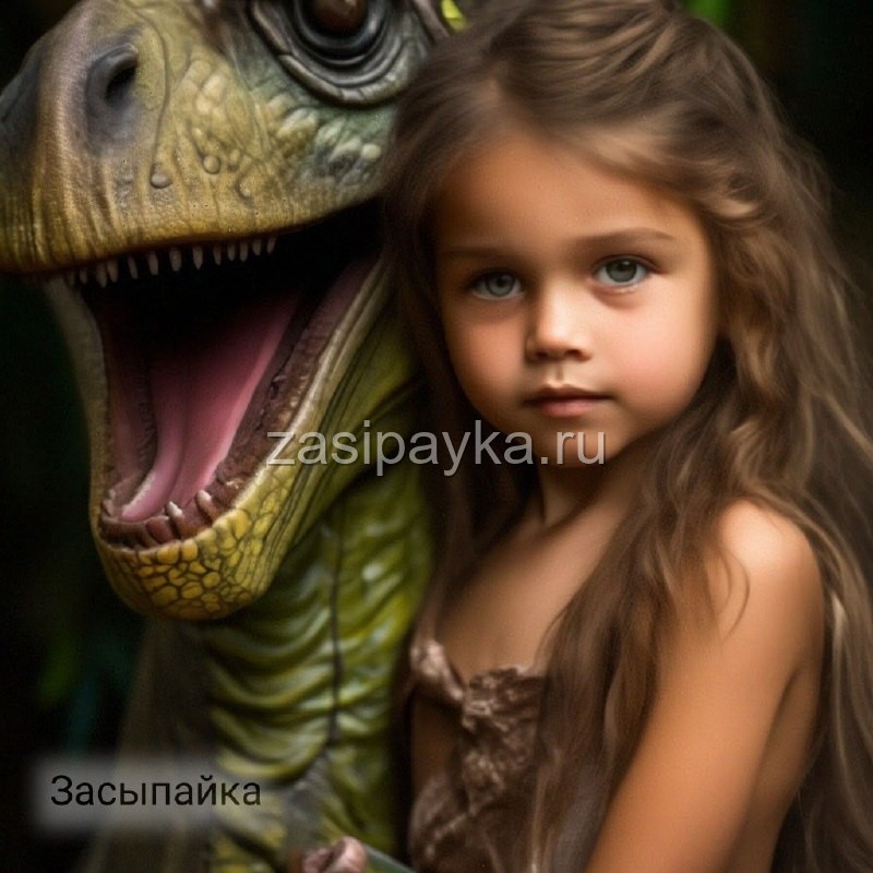 👧🏻Сказка о Девочке и Динозавре🦖 Доисторическая сказка