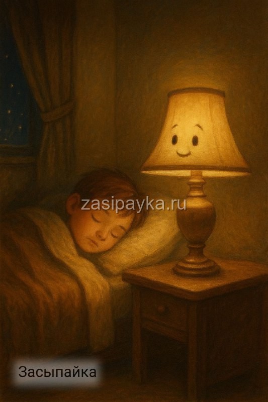🌜 Сказка о лампе, которая боялась темноты