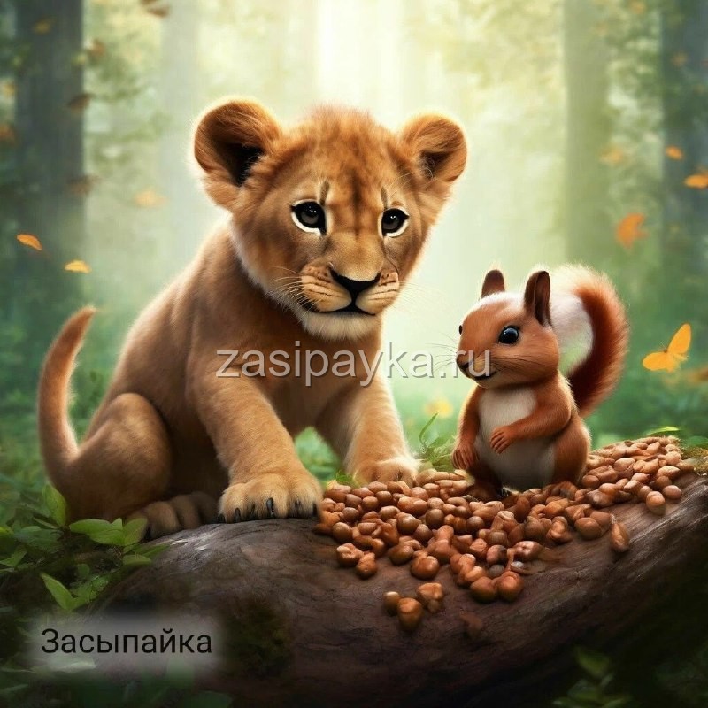 🦁Сказка о Приключениях маленького Леонарда🐿