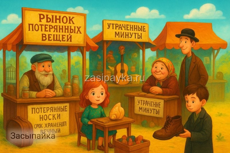 🏮 Сказка о Рынке Потерянных Вещей