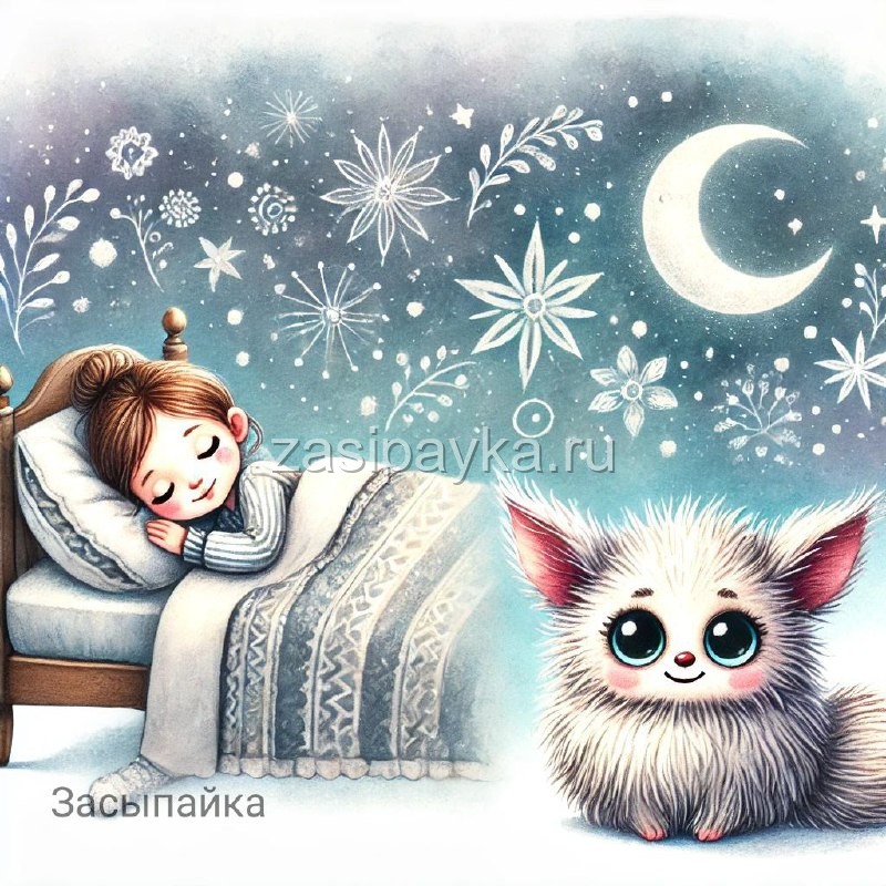 🌙Сказка о Сплюшке, Волшебном Сонном Друге🛌