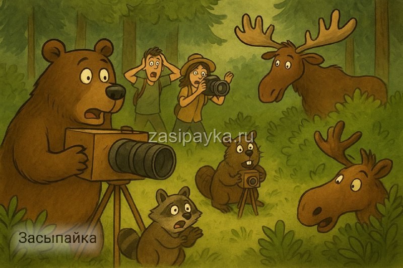 📖 Сказка про фотоохоту наоборот