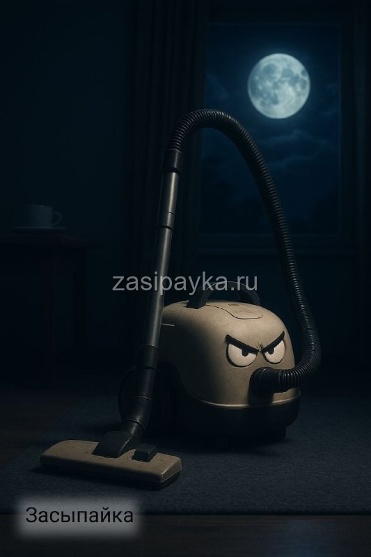 🌙 Сказка про ночную жизнь пылесоса