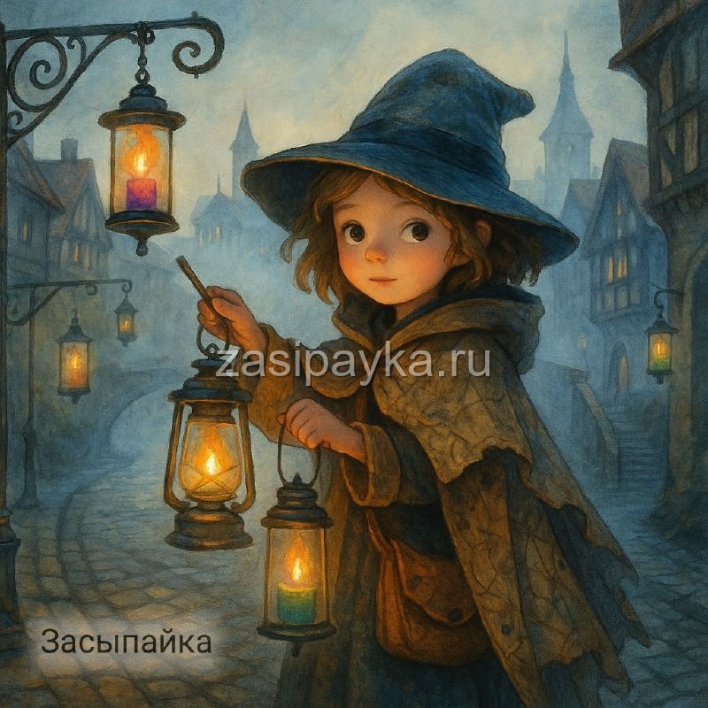 🕯 Сказка про Огнильду, которая зажигает свечи в тумане