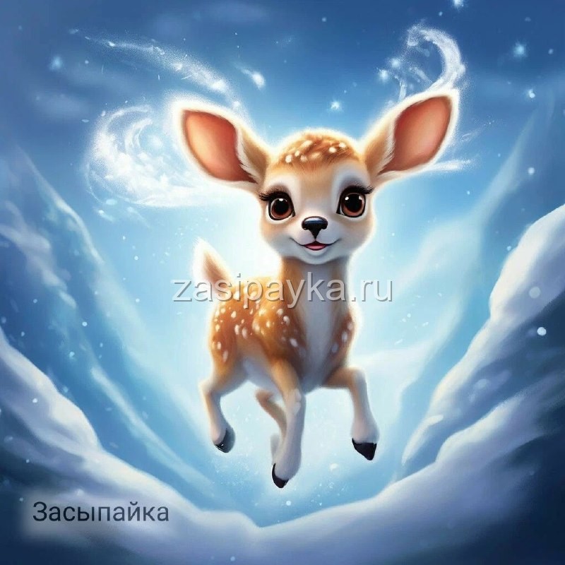 🦌Сказка про оленёнка🎅 Не совершенно летняя сказка