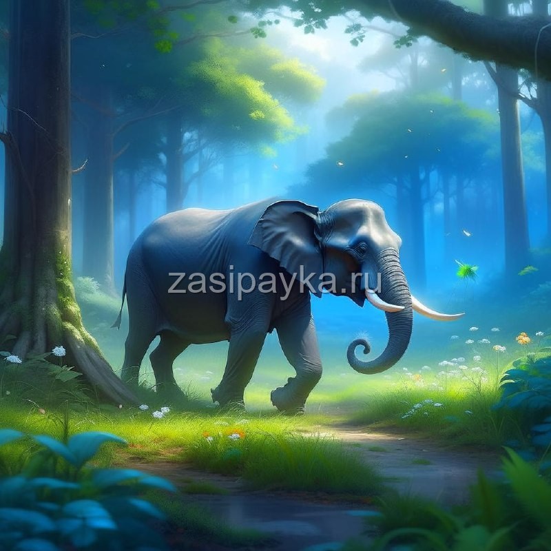 🐘Сказка про слона Эдуарда, который не любил чистить зубы🪥🦷