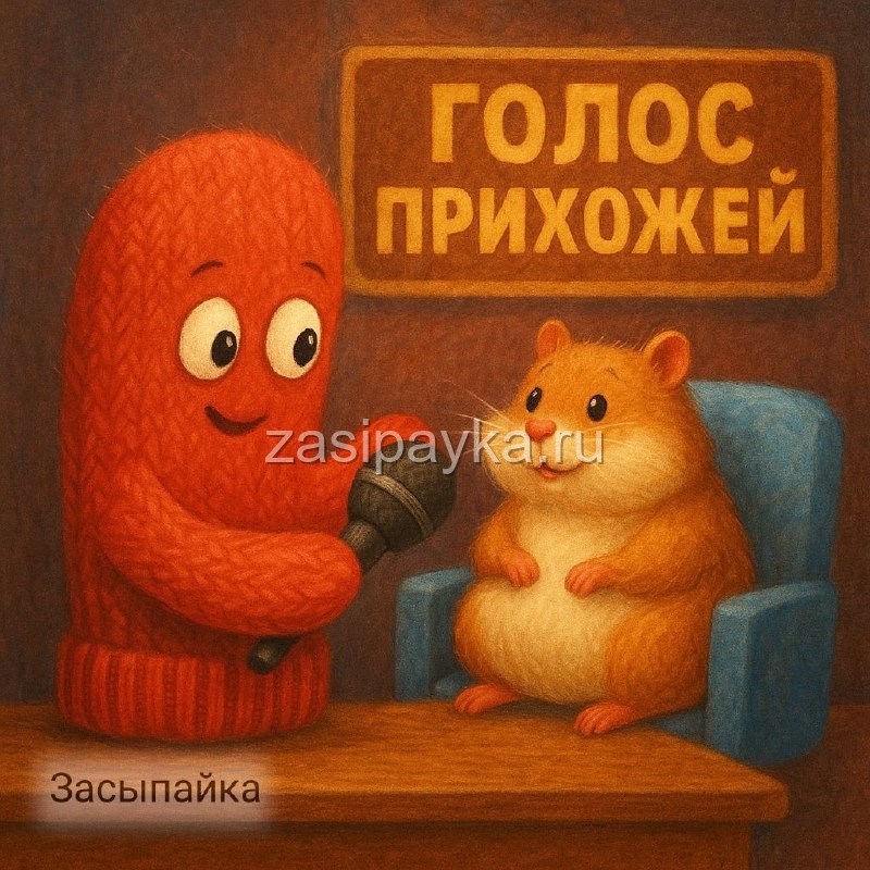 🧤 Сказка про Варежку, которая хотела быть микрофоном