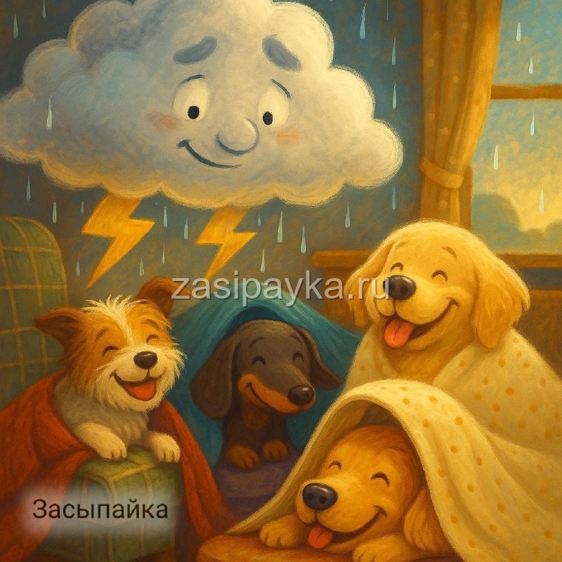 🌩 Сказка про Застенчивый Гром