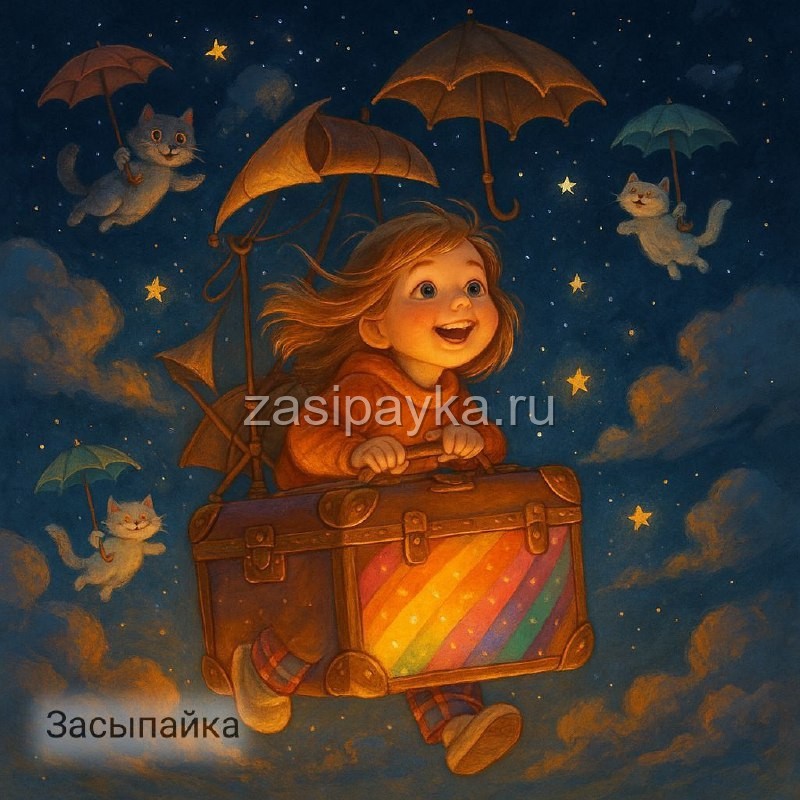 ✨Сказка: "Света и Летающий Чемоданчик"
