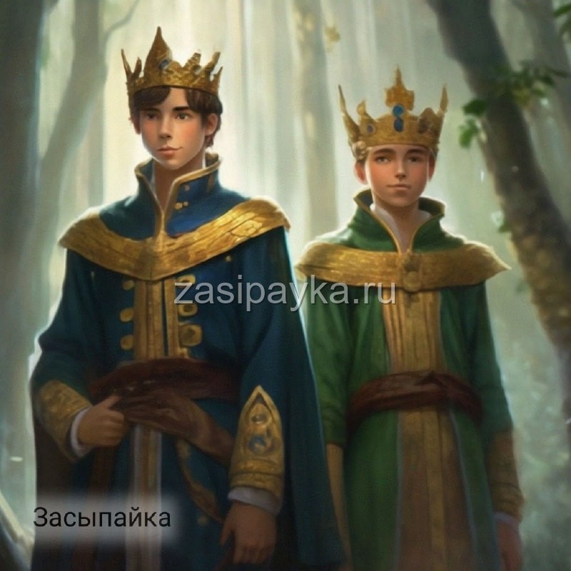 🤴🤴Сокровище доброты: История двух братьев-принцев