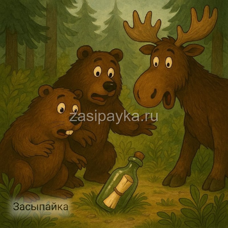 🐻🦫🫎 «Та самая бутылка»