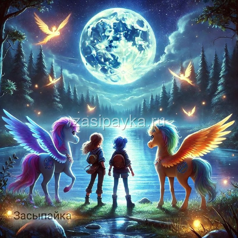 🌕 Тайна Лунного Озера 🌕