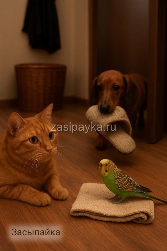 🐈🦜Тайна ночных шагов