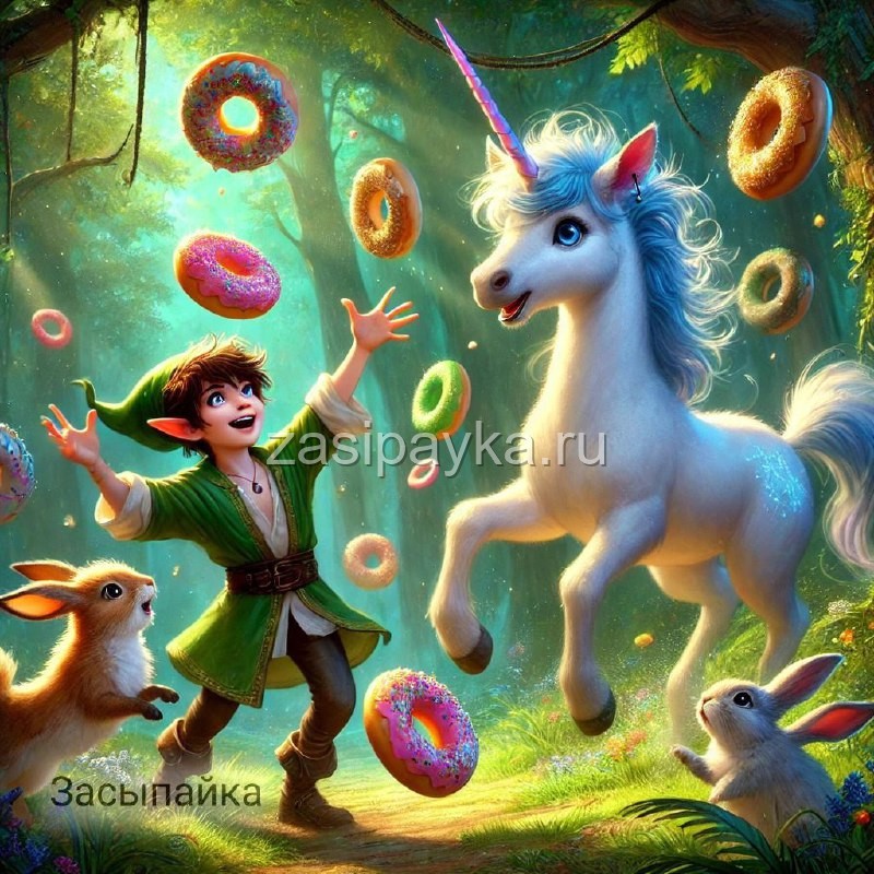 🦄Тайна Падающих Пончиков🍩