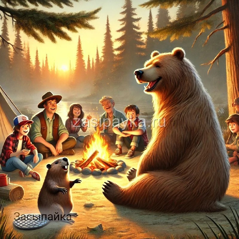 🐻🦫Тайный лагерь⛺️