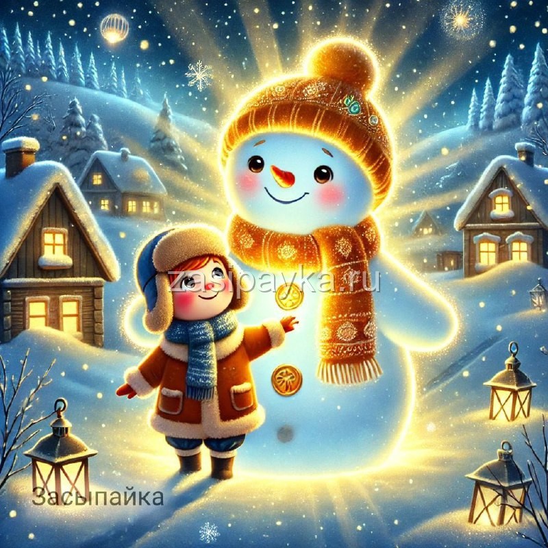 ⛄️Тепло снежного друга👦