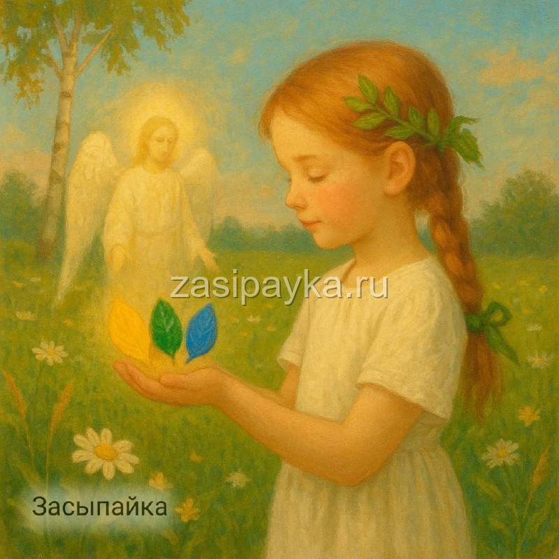 ✨ «Три лепестка на зелёной лужайке» ✨ (Сказка к празднику Троицы)