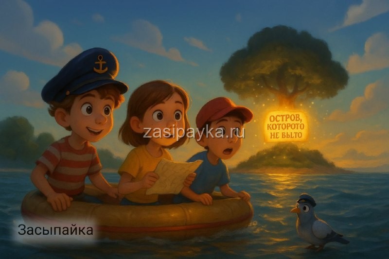 🧭 Три с половиной капитана и остров, которого не было