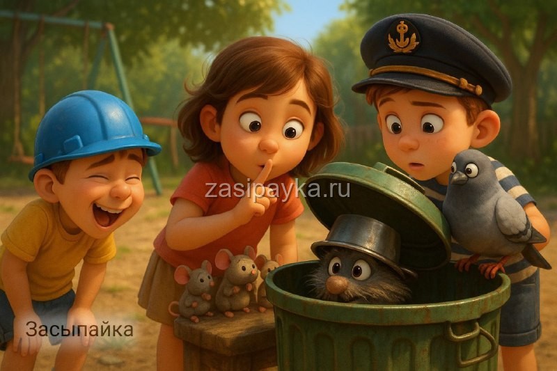 🪣 «Три с половиной капитана и Шум из мусорного ведра»