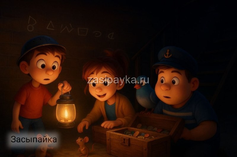 ⚓ «Три с половиной капитана и тайный алфавит»
