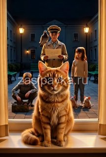 🌙 Вечерняя сказка Почему без Пузыря план не работает ⠀ Во дворе уже стемнело.