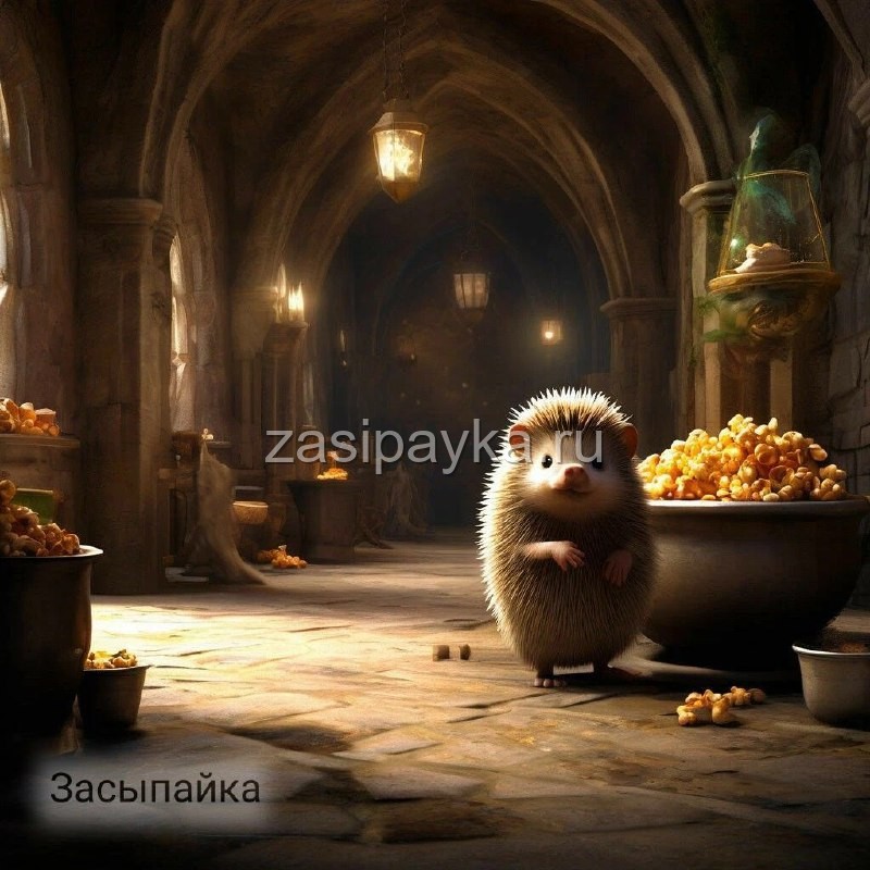 🦔Волшебное приключение Честера: В поисках попкорна🍿 Кулинарная сказка