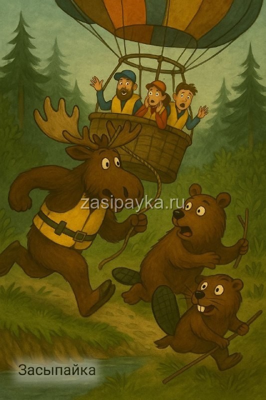 🐾 Записки лося Степана. День 1743. Тема: Михаил, Борис и Великий Воздушный Переполох.