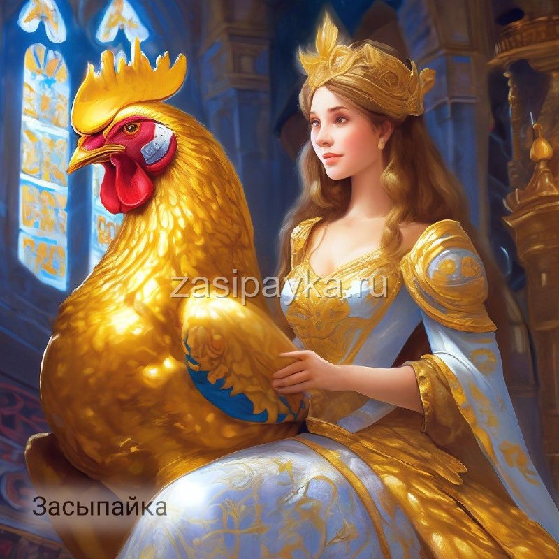 🐓Золотой петушок и его волшебные перья🐓