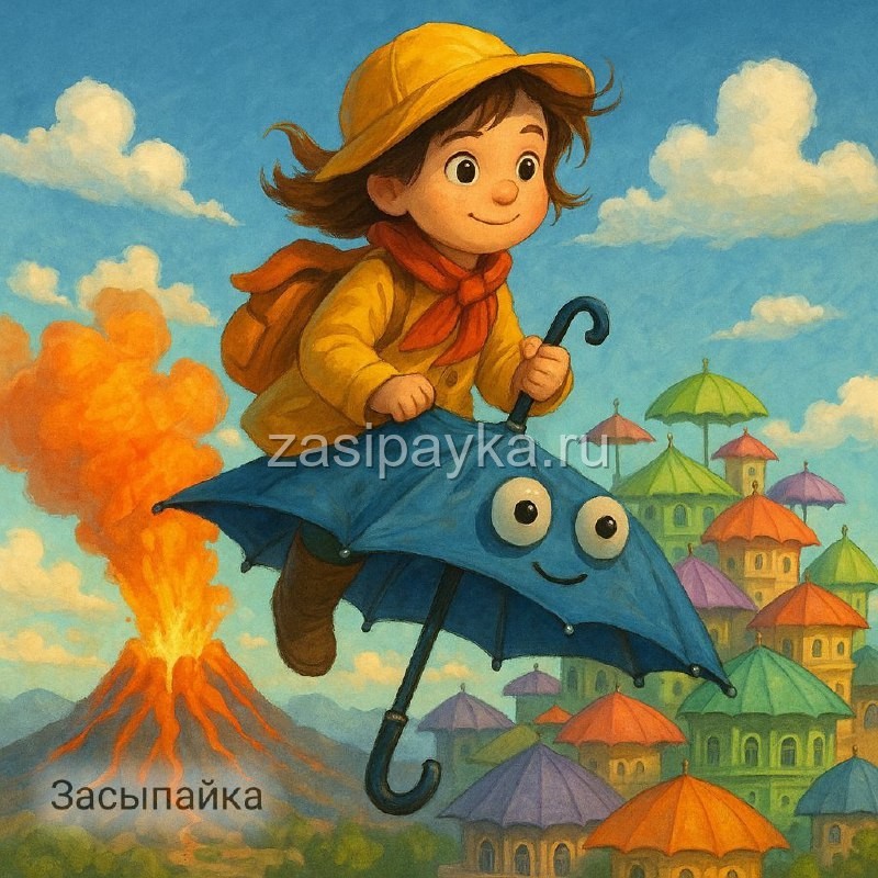 ☂️ "Зонтики над вулканом"