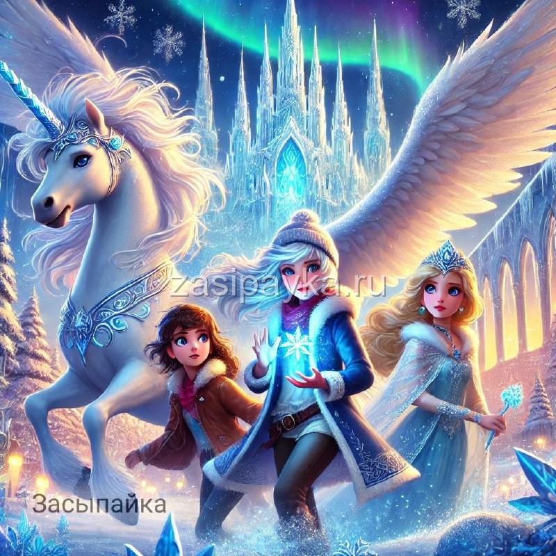 Зов ледяного пегаса ❄️🕊️